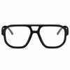 livho Retro Aviator Blue Light Blocking Glasses for Women Men with Soft Case, Trendy Rectangle Computer Eyeglasses view 1
