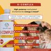 BrainChild B-Complex Liquid - High-Potency Methylated B Vitamins for Energy, Stress & Mood, Non-GMO, Vegan, Gluten-Free, Mango - 32oz view 2