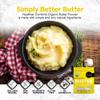 Healthier Comforts Organic Unsalted Butter Powder | USDA Certified Organic Dehydrated Unsalted Butter | Kosher, Gluten Free, Non-GMO | Popcorn, Baking, Seasoning 7oz (7 oz) view 3