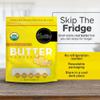 Healthier Comforts Organic Unsalted Butter Powder | USDA Certified Organic Dehydrated Unsalted Butter | Kosher, Gluten Free, Non-GMO | Popcorn, Baking, Seasoning 7oz (7 oz) view 4