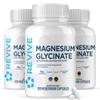 Revive MD Pure Magnesium Glycinate 200mg High Absorption Supplement for Relaxation, Stress Relief, Sleep & Memory Support Promotes Strong Bones, Healthy Nerve & Muscle Function (180 Servings) view 1