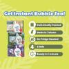 Bossen Instant Brown Sugar Boba Tea Kit Taro Milk Tea 4 Servings Ready in 1 Minute Includes Powder and Paper Straws Made in Taiwan view 4