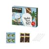 Bossen Instant Brown Sugar Boba Tea Kit Pina Colada Flavor 4 Servings Ready in 1 Minute Includes Powder and Paper Straws Made in Taiwan view 1