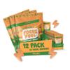 FocusFuel Energy Chews Peach Sample Pack (36 Servings) 100mg Caffeine + Alpha GPC + L-Theanine + B12, Magnesium No Crash or Jitters view 1