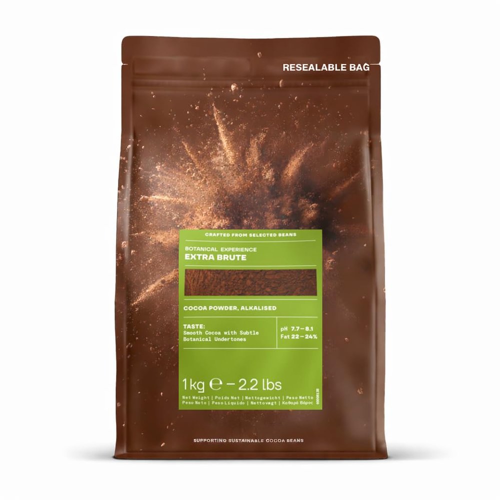 Extra Brute Cocoa Powder Dutch Processed 2.2 lb (1 kg) Bag
