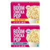 Angies BOOMCHICKAPOP microwave Popcorn Pack with 2 flavors, Real butter and Lightly sweet kettle corn view 1