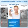 2PCs Replacement CPAP N20 Mask Cushion (Small) for Airfit & Airtouch N20-No Silicone Contact, Latest Fabric Nasal Pillow Supplies-Breathable&Effective Moisture-Wicking for All-Night Comfort (Bule) view 2