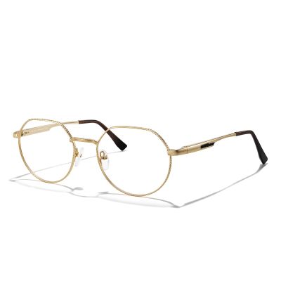 OLIEYE Classic Round Reading Glasses for Women Blue Light Blocking Computer Readers for Screen Reading glasses Metal