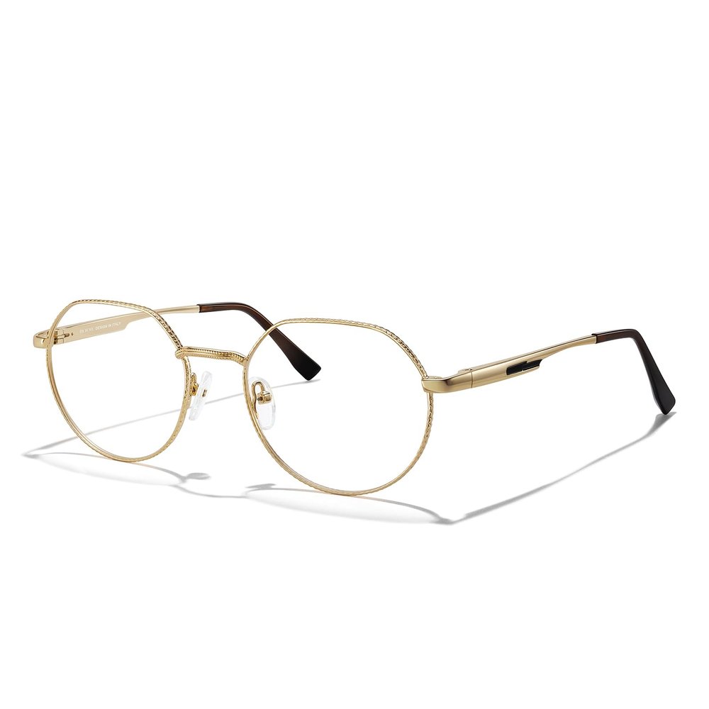 OLIEYE Classic Round Reading Glasses for Women Blue Light Blocking Computer Readers for Screen Reading glasses Metal