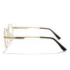 OLIEYE Classic Round Reading Glasses for Women Blue Light Blocking Computer Readers for Screen Reading glasses Metal view 3