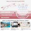 SKYWAY Photochromic Multifocus Reading Glasses women men Transition Sunglasses Blue Light Blocking Computer Readers for Women Men view 4