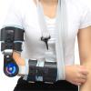 EliteBloom Elbow ROM Brace, Hinged Elbow Brace with Strap for Post Elbow Brace Stabilizer Splint Arm Injury Recovery Support,Left view 1