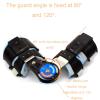 EliteBloom Elbow ROM Brace, Hinged Elbow Brace with Strap for Post Elbow Brace Stabilizer Splint Arm Injury Recovery Support,Left view 3