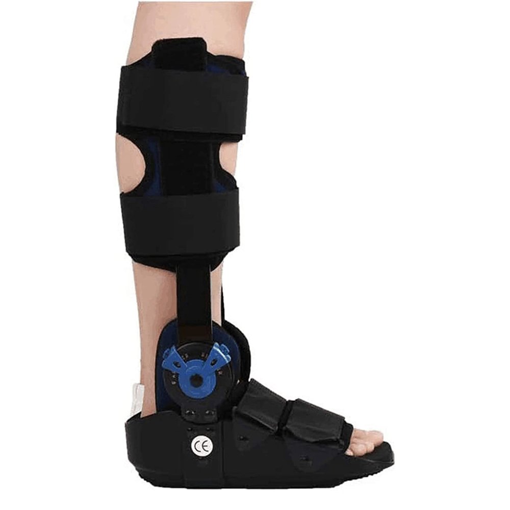EliteBloom Adjustable Foot Supports, Protective Walker Boot Orthopedic Immobilizer, Fracture, Injury, Sprain, Swelling, Post-Surgery Healing,S,S