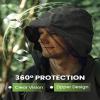 Relexit Mosquito Jacket, Durable Bug-Proof Jacket with Adjustable Hood & Pocket, Summer Mosquito Suit Outdoor Proof Clothing Grey M view 4
