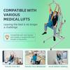 Size M Patient Lift Sling for Home Use, Padded U-Sling with Asjustable Head Support, Universal Patient Lift Sling, Divided Leg Sling for toileting, Transfer Lift Slings, Supports up to 500 lbs view 3