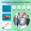 Size M Patient Lift Sling for Home Use, Padded U-Sling with Asjustable Head Support, Universal Patient Lift Sling, Divided Leg Sling for toileting, Transfer Lift Slings, Supports up to 500 lbs view 4