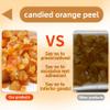 17.64 oz Candied Orange Peel, Candied Fruit for Baking Sweet & Zesty Baking Essential for Cakes, Cookies, and Cocktails view 3