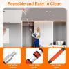 30FT High Reach Duster Cleaning Kit with 24FT Pole | 4-in-1 Tool Set with Universal Swivel Joint | High Ceiling Fan Cleaner, Microfiber Duster & Window Squeegee for Safe High-Reach Cleaning view 4