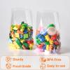 HIPOPBERRY 50 pcs 10x14 Inch Clear Cellophane Gift Bags - Cello Packaging for Wedding Party Favor Bags Wrapping Large Cellophane Bags (no ties) view 3