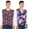 Yechiry Adult Bib, 2 Pcs Adult Double Layer Mealtime Bib, Elderly with Optional Crumb Catcher, Clothing Protector for Elderly Dining view 3