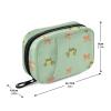 Frog Bow Green Weekly Medicine Pill Organizer Travel Pill Case Box Holder Container Small for Vitamin Supplement view 3