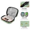 Frog Bow Green Weekly Medicine Pill Organizer Travel Pill Case Box Holder Container Small for Vitamin Supplement view 4