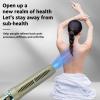 11.0 Terahertz Therapy Wand Electric Heating Massage Device for Pain Relief & Body Relax, Portable Wellness Tool for Home & Travel Water-Enhanced Frequency Technology (Gold) view 2
