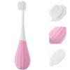 GALPADA Soft Bristles Toothbrush for Years Cute Pink Manual Toothbrush with Suppleness for Sensitive Mouths and Comfortable Dental Care Tool view 3