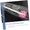 DEARMAMY Food-grade Cellophane Wrap Transparent Floral Wrapping Paper for Flower Packing Boxes Fruit Baskets DIY Crafts Safe and Packaging Film view 4