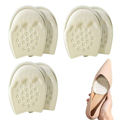 2026 Upgraded Metatarsal Pads Women, Shoe Inserts for Women, Ball of Foot Cushions Relief and Comfort, Forefoot Pads One Size Fits Any (White,#B, 3 Pairs)