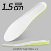 1.5-3.5cm Invisible Height Increase Insoles Shoes Sole Pad Breathable Comfortable view 2