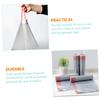 VALICLUD 5 Rolls Drawstring Trash Bags PE Thickened Garbage Bags for Kitchen Use Environmentally Friendly Disposable Rubbish Pouches Random Color view 4