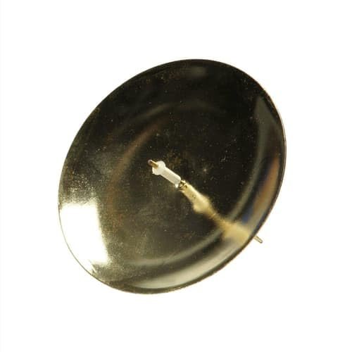 Advent Candle Holder Gold 9.5 cm (4 Pieces)