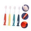 GANAZONO 4pcs Soft Bristle Toothbrushes Small Head Oral Care Tool for Ages Mild Tooth Cleaning Brush with Adorable Design for Boys view 4