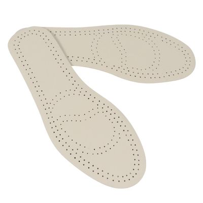 Leather Insoles 1 Pair Size 39-40 Bamboo Charcoal Sweat Absorption