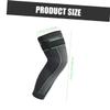 SHERCHPRY Breathable Nylon Knee Sleeve with Non-slip Design Multi-function Fitness Knee Support for Running Basketball Outdoor Sports Suitable for Office Workers and Elderly Relief view 2