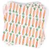 100 Pack Easter Carrot Cocktail Napkins 3-Ply Disposable Beverage Napkins with Orange Carrot Design for Spring, Easter Parties & Baby Showers view 4