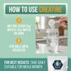Bulk Essentials 100% Pure Micronized Creatine Monohydrate Powder Supplement 100g Unflavored Creatine Powder for Strength, Energy & Performance Non-GMO, Gluten-Free, USA Made 20 Servings view 4