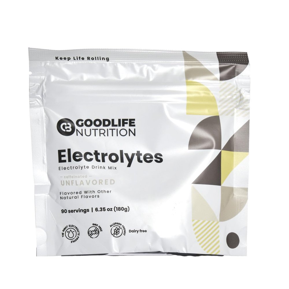 GOODLIFE Nutrition Electrolytes - Electrolyte Drink Mix (90 Serving Bag, Unflavored)