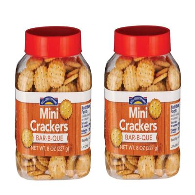 Hill Country Fare Mini Crackers 8oz - 2 pack (BBQ)