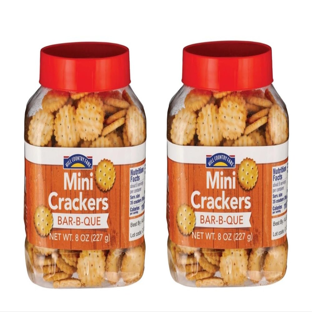 Hill Country Fare Mini Crackers 8oz - 2 pack (BBQ)
