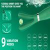 10 Modes of Powerful Vibration Silicone Massage Stick, Silent Powerful Bullet Massage Tool, Suitable for Women's Foot Movement Massage and Relaxation, Travel Backpack Massager view 3