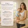 VitaliCore Postpartum Belly Band 3-in-1 for Women Adjustable Abdominal & Pelvic Support Wrap for Postpartum Recovery, C-Section & Waist Support view 4