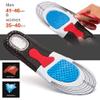 NSUQOA JSEIAJB Men Women's Fashion Silica Gel Insoles Orthotic High Arch Support Sport Running Shoes Insoles(35-46)(Size 41-46) view 2