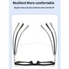 WGYBL 2026 New Women's Portable Fashion Anti-blue Light Reading Glasses,with Sparkling Bling Diamonds (SET C,400) view 4