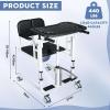 BeoyNot Hydraulic Patient Lift Transfer Chair,Hydraulic Transport Chair for Elderly with Adjustable Backrest 90-95 and Rubber Armrests for Nursing Home view 2