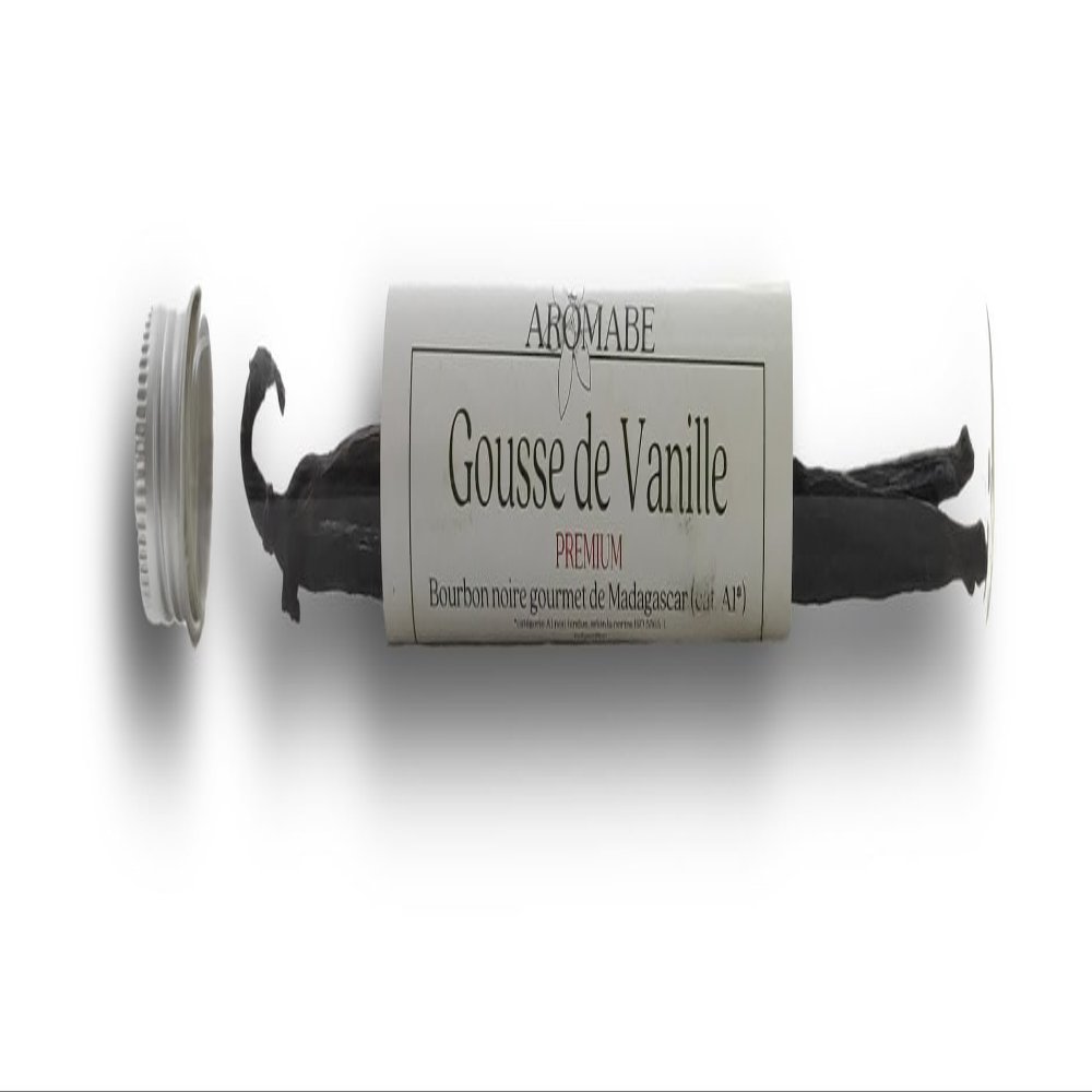 3 Premium Bourbon Black Gourmet Vanilla Pods