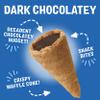 Drumstick Bites Dark Chocolatey Waffle Cone Snacks, Chocolate Dessert, Pantry Snacks view 2