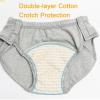 Washable Incontinence Underwear for Women, for Mild/Moderate/Severe Incontinence, High-Waisted Cotton Leak Proof Panties, Bladder Leak ProtectionGrey,XL view 3